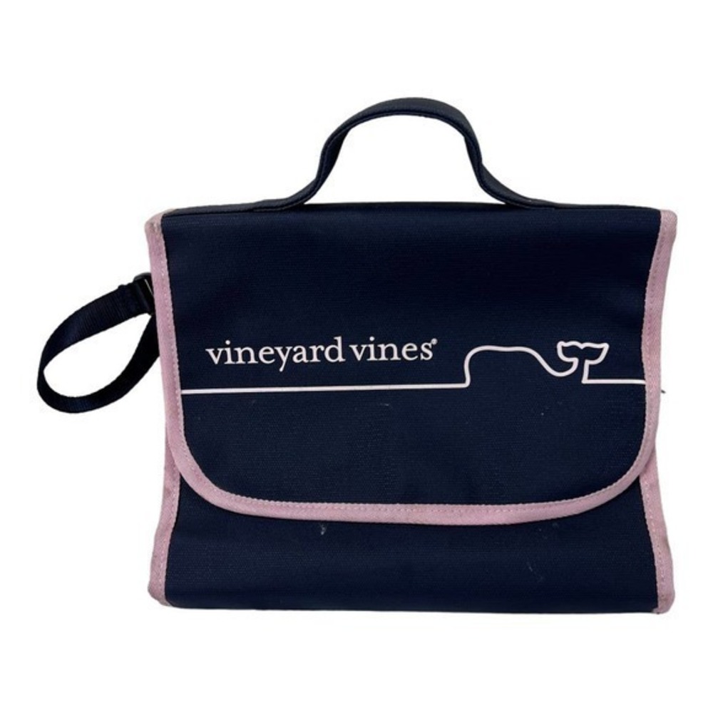 Vineyard Vines Baby Changing Pad Whale Line Navy